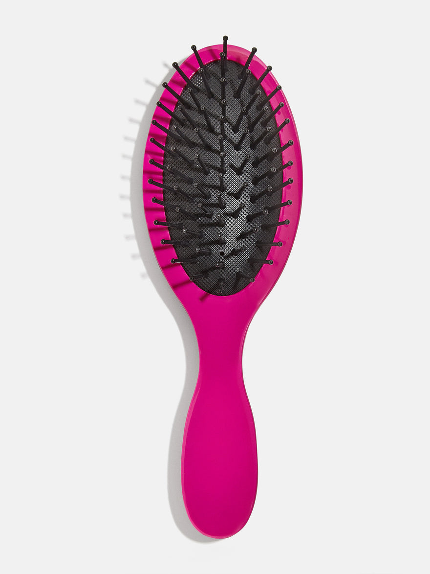 Mini Fine Line Custom Hair Brush - Magenta/Light Pink