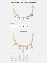 BaubleBar Paperclip Chain - 
    Customizable charm necklace
  

